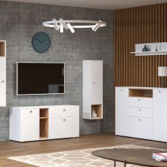 Бэль 10.107 Полка, цвет белый премиум, ШхГхВ 120х20х24 см. | фото 6