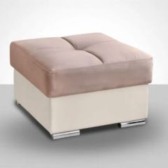 Кресло-кровать + Пуф Кристалл (ткань до 300) НПБ | фото 2