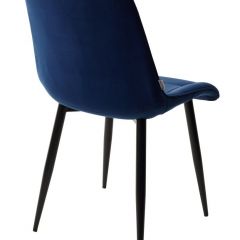 Стул CHIC BLUVEL-86 NAVY BLUE / черный каркас М-City | фото 3