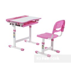 Комплект парта + стул трансформеры Cantare Pink | фото 2