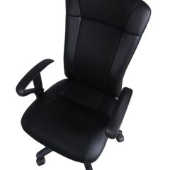 Кресло BRABIX "Optima MG-370" (экокожа/ткань, черное) 531580 | фото 5
