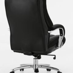 Кресло офисное BRABIX PREMIUM "Bomer HD-007" (рециклированная кожа, хром, черное) 531939 | фото 4
