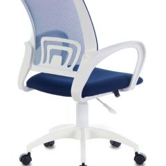 Кресло BRABIX "Fly MG-396W" (белый/темно-синее) 532399 | фото 4