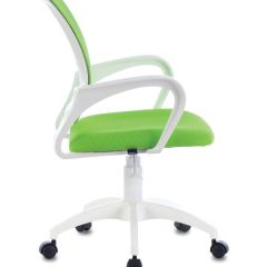 Кресло BRABIX "Fly MG-396W", пластик белый, сетка, салатовое, 532403 | фото 2