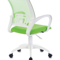 Кресло BRABIX "Fly MG-396W", пластик белый, сетка, салатовое, 532403 | фото 3