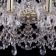 Подвесная люстра Bohemia Ivele Crystal 1411 1411/10/240/G | фото 3