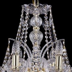 Подвесная люстра Bohemia Ivele Crystal 1411 1411/10/240/G | фото 4