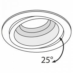 Встраиваемый светильник Maytoni Atom DL025-2-01W | фото 4
