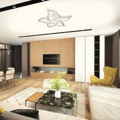 Потолочная люстра Natali Kovaltseva Smart home LED LAMPS 81212 | фото 7