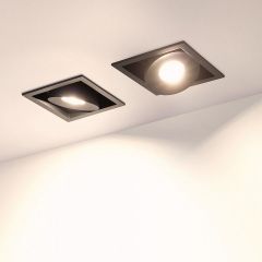 Встраиваемый светильник Arlight CL-SIMPLE-S80x80-9W Warm3000 (BK, 45 deg) 028149 | фото 3