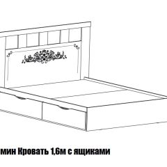 ЖАСМИН Спальный гарнитур (модульная) ЛДСП | фото 9