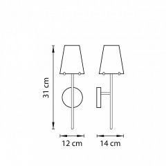 Бра Lightstar Diafano 758612 | фото 2