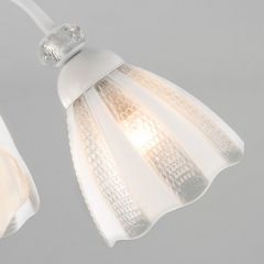 Люстра на штанге Eurosvet Floranse 30155/5 белый | фото 4