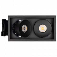 Встраиваемый светильник Arlight CL-SIMPLE-S148x80-2x9W Day4000 (BK, 45 deg) 026877 | фото 5