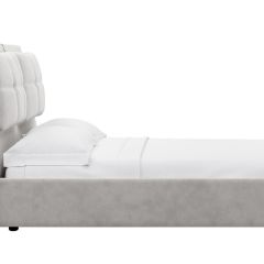 Кровать Ester 1600 с основанием и ПМ (Ультра Смог) Модель 311 | фото 3