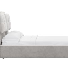 Кровать Ester 1400 с основанием и ПМ (Ультра Смог) Модель 311 | фото 3