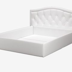 Кровать Стелла 1600 + ПМ (Vega white) Белый | фото 2
