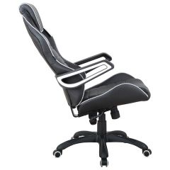 Кресло компьютерное BRABIX Techno Pro GM-003 (экокожа черное/серое, вставки серые) 531814 | фото 6