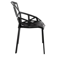 Пластиковый стул One PC-015 черный | фото 4