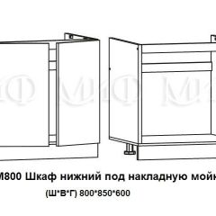 ЛИЗА-2 Кухонный гарнитур 2,0 Белый глянец холодный | фото 6