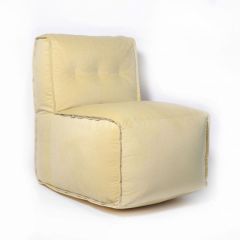 Кресла бескаркасные Комфорт (Желтый велюр) Модульные | фото 2