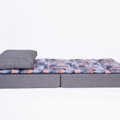 Кресло-кровать бескаркасное Харви (серый-сноу деним) | фото 4