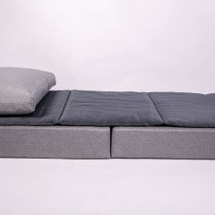 Кресло-кровать-пуф бескаркасное Прайм (сиреневый-серый) | фото 4