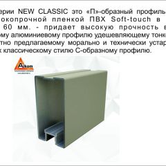Шкаф-купе 1500 серии NEW CLASSIC K3+K3+B2+PL1 (2 ящика+1 штанга) профиль «Капучино» | фото 17
