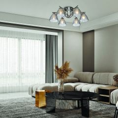 Потолочная люстра Escada Adonis 659/6PL Black | фото 3