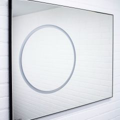 Зеркало Eclipse 100 black с подсветкой Sansa (SE1032Z) | фото 2