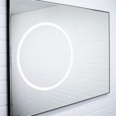 Зеркало Eclipse 100 black с подсветкой Sansa (SE1032Z) | фото 3