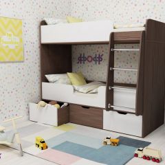 Кровать Малыш 2-х ярусная Малыш Двойняшка (700*1600) | фото 7