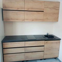 Кухонный гарнитур "Лофт" 2.0 м (венге/крафт) | фото 3