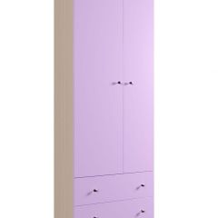 Шкаф ДМ 800 с 2-мя ящиками (розовый) | фото 8