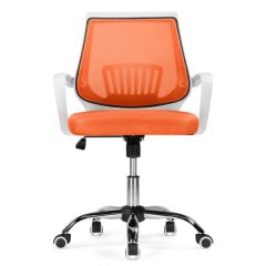 Компьютерное кресло Ergoplus orange / white | фото 3