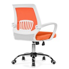 Компьютерное кресло Ergoplus orange / white | фото 5