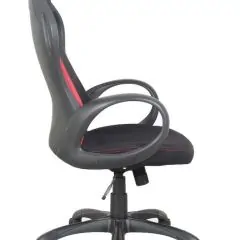 Кресло офисное BRABIX PREMIUM "Force EX-516" (ткань черное/вставки красные) 531571 | фото 3