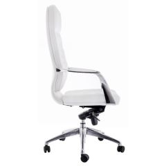 Компьютерное кресло Isida white / satin chrome | фото 3