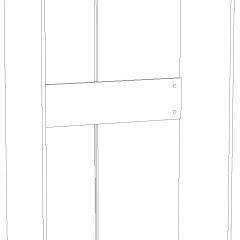 Шкаф для одежды НМ 041.42 "Банни" (Макарун) | фото 3