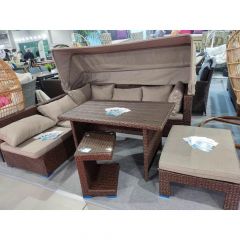Комплект мебели с диваном AFM-320B-T320 Brown | фото 2