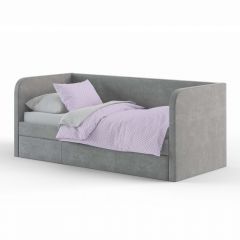 Кровать ERICA DOUBLE интерьерная в ткани рогожка Moderno | фото 2