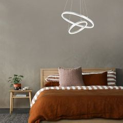 Подвесной светильник Escada Void 10254/2LED Silver APP | фото 7