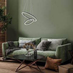Подвесной светильник Escada Void 10254/2LED Black APP | фото 6