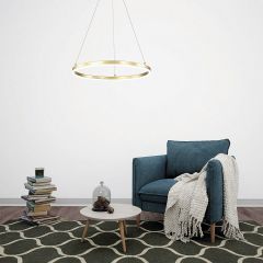 Подвесной светильник Escada Void 10254/1LED Gold APP | фото 7
