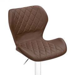 Барный стул Porch brown / chrome | фото 5
