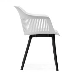 Пластиковый стул Crocs white / black | фото 3