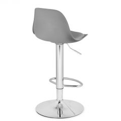 Барный стул Soft gray / chrome | фото 4