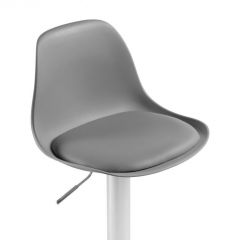 Барный стул Soft gray / chrome | фото 5