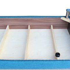 Диван-кровать Комфорт без подлокотников BALTIC COFFE-LATTE (2 подушки) | фото 15