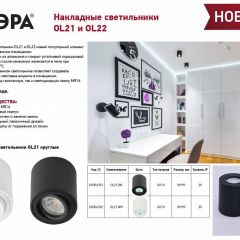 Накладной светильник Эра OL22 WH Б0054394 | фото 3